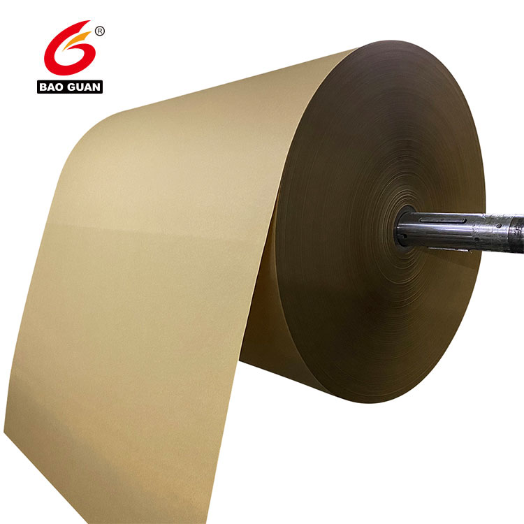 PE coated silicone brown kraft release paper